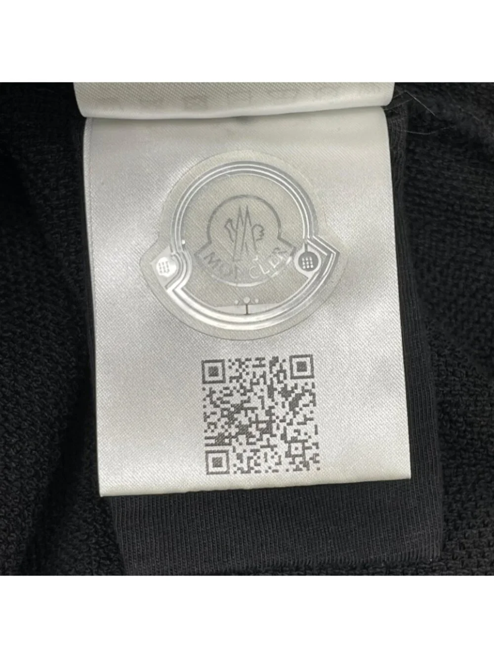 Moncler Black Felpa Con Cappuccio Hoodie XL